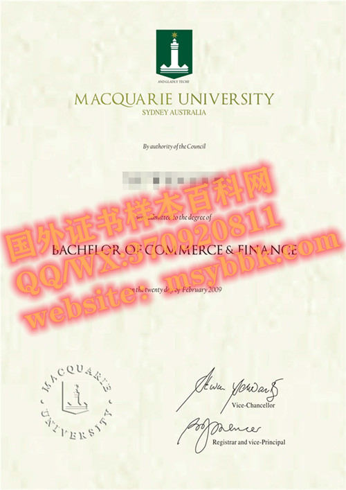 澳大利亚莫纳什大学毕业证书模版最新