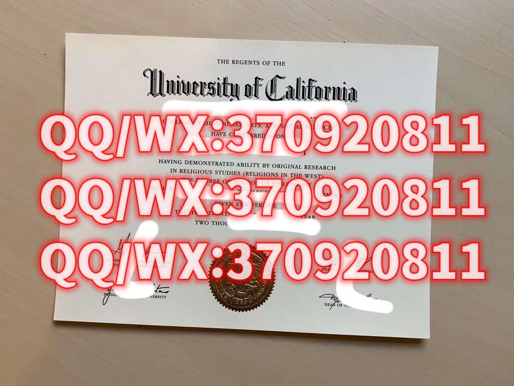 加州大学河滨分校毕业证-国外大学样本