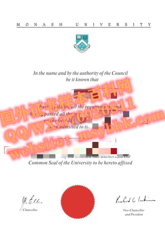澳大利亚麦考瑞大学毕业证书模版最新